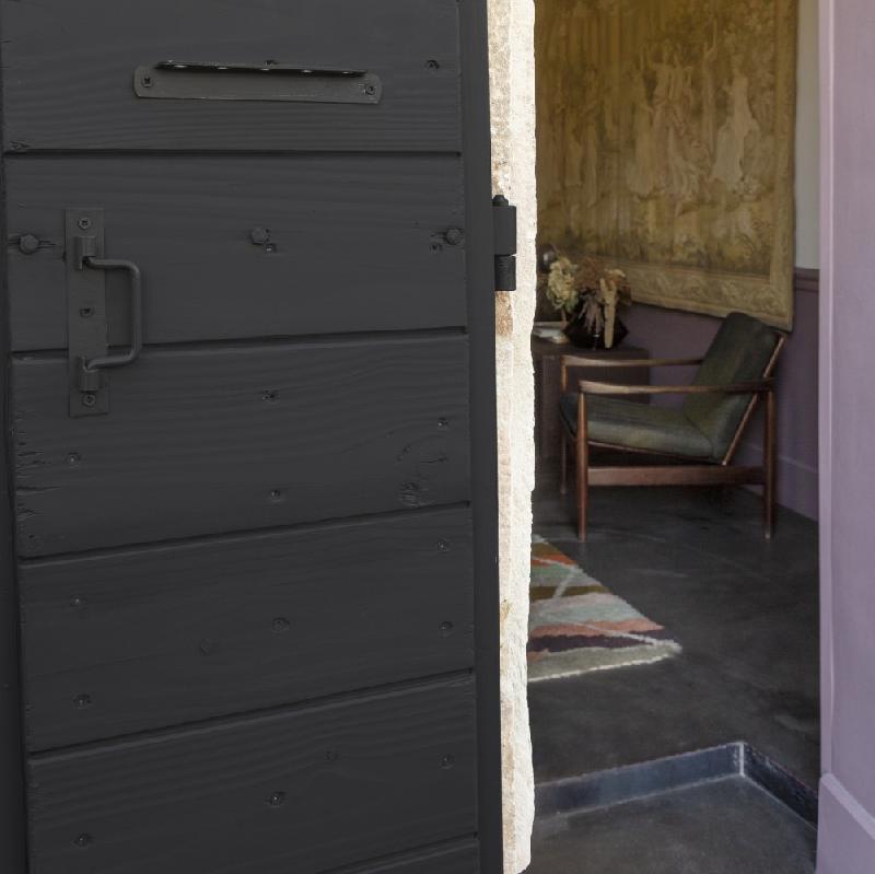 Peinture bois extérieur noir ombré velours 0.125 L - Couleurs d'ici® V33, ultra-couvrante et résistante 10 ans_3