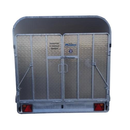 Remorque pour transport d'animaux - 3,00 X 1,62 X 1,50 M - 2000KG - MAGNUM MOUTONNIERE GALWAY ALU_3