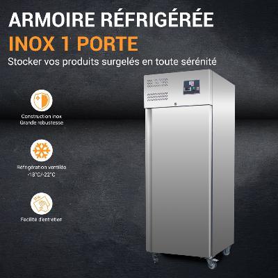 Armoire congélateur inox 650 litres GN 2/1 - 1 porte | L2g - GN650BT_3