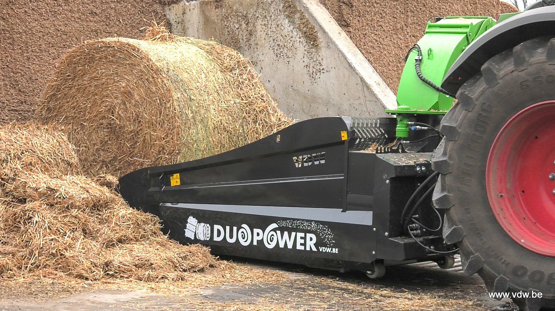 Duo pailleuse agricole - vdw - 840 kg	/ 1 190 kg_3