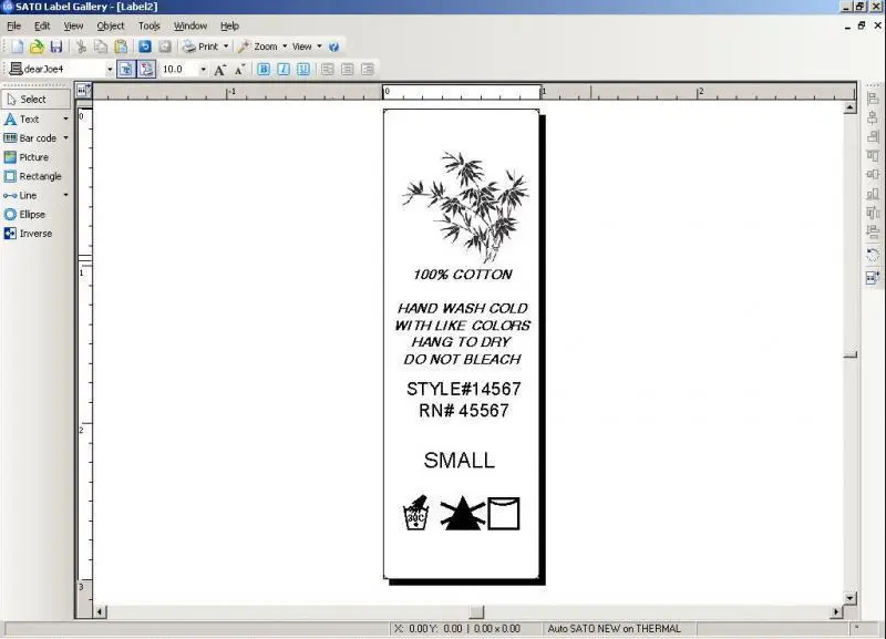 Label gallery 3.2- pour imprimante sato_3