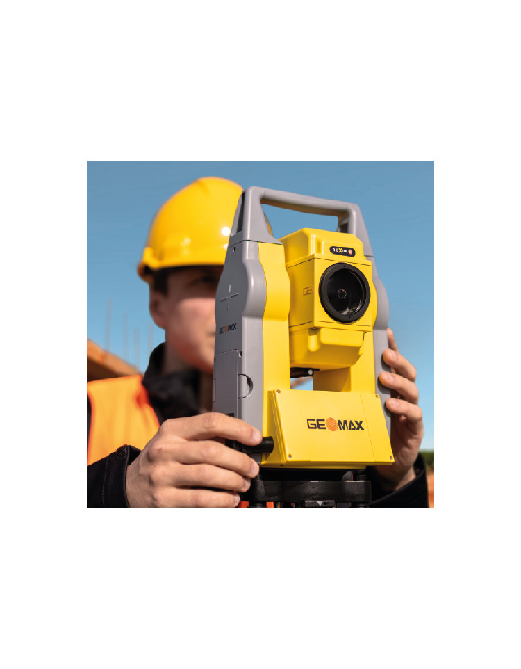 Station totale manuelle GeoMax Zoom45 - idéale pour géomètres et chantiers, écran tactile 5’’ et Android intégré_3
