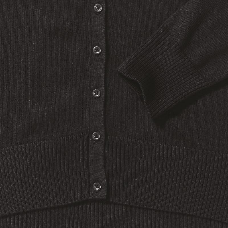 Cardigan femme - Réf: RU715F - Col V classique - CottonBlend facile d'entretien - 275 g/m² - Tailles XS à XXL_3