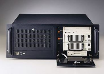 Rack 4U silencieux - Accès façade avant sécurisé avec alarme sonore et visuelle - Advantech ACP-4000BP-00F_3