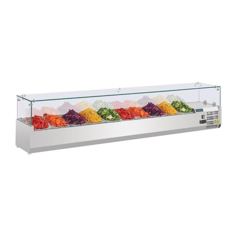 Saladette réfrigérée Polar Série G 10x GN1/4 G611 Polar_3