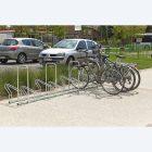 Râtelier Hollandais sur 2 niveaux pour 8 vélos avec arceaux antivol_3