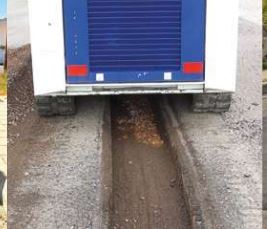 Raboteuse professionnelle avec largeur de tambour de 450 mm et profondeur de 170 mm