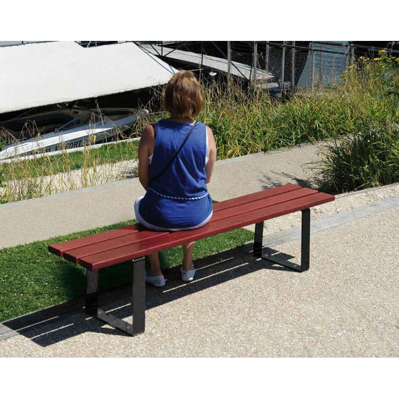 Banquette Riga - Réf : 209199.Gpro.Chec - Design épuré et robuste, bois exotique ou résineux_3