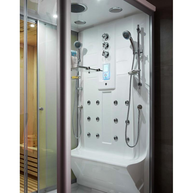 COMBI SAUNA DOUCHE HAMMAM BOREAL® SH220G - GAUCHE_3