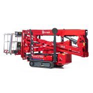 Lightlift 20.10 mk2 - nacelle araignée - hinowa s.P.A. - capacité nacelle chenillée 230kg_3