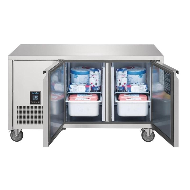 Table réfrigérée positive 2 portes Serie U Premium 267L UA005 Polar_3