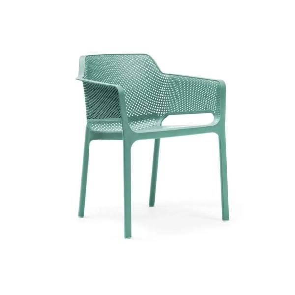 Fauteuil en résine Net Nardi - Stamp - structure polypropylène renforcée fibre de verre - usage extérieur_3