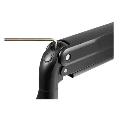 Support de fixation robuste à  ressort à  gaz pour deux écrans V7_3