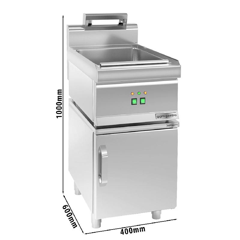 Chauffe-frites - 1,17 kW - incl. Soubassement avec 1 porte  - Mario 600 | GGM -FWK46-E-UBK46-E_3