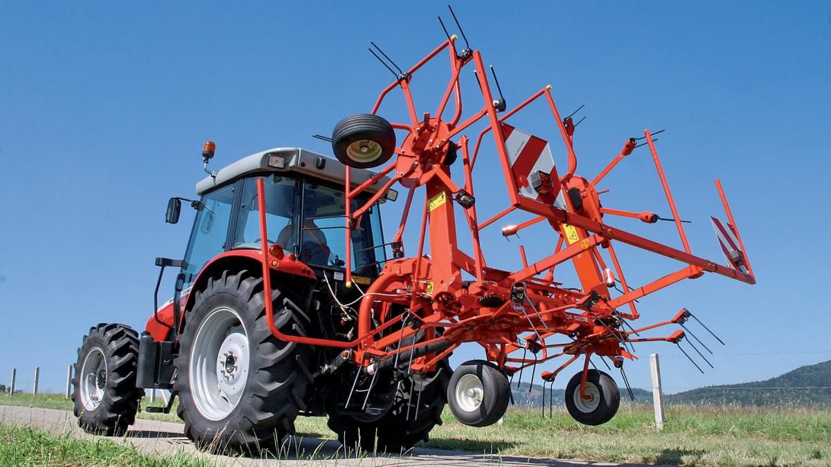 Machine de fanage KUHN avec système DIGIDRIVE innovant