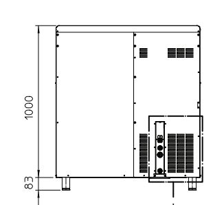 Machine à glace en grains Scotsman - 200 kg/24 h - Finition inox - Stockage 55 kg - AF 206 WS_3
