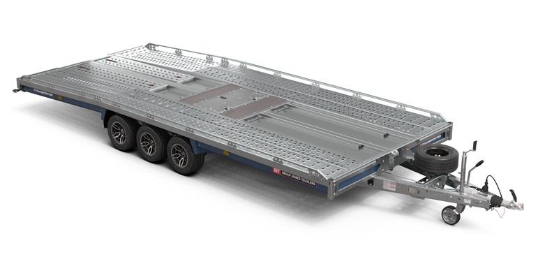 Remorque porte voiture-plateau - 5,50 x 2,24M - 3500KG - BRIAN JAMES T TRANSPORTER 231-5522-35-3-10_3
