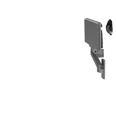 Bras LX Pro pour clavier avec fixation murale (gris foncé)_3