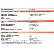 Groupe électrogène diesel PERKINS MOSA GE 55 PS - triphasé 46 kVA - insonorisé avec réservoir 65L_3