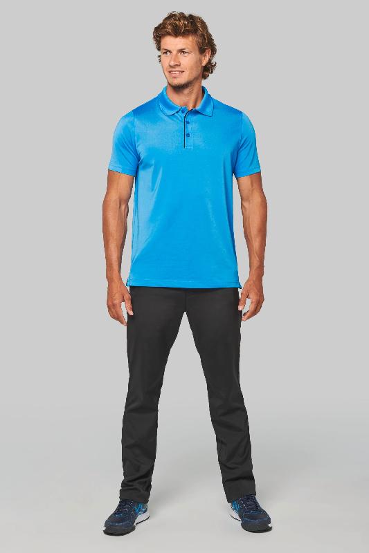 Polo maille piquée sport manches courtes - Tissu respirant - Réf: PA485 - Marque: PROACT_3