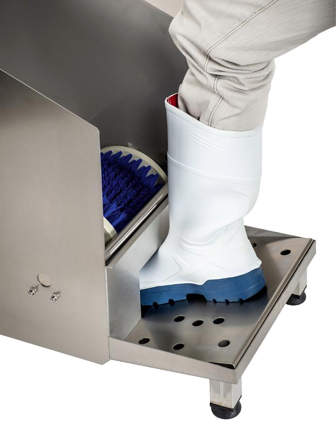 Lave bottes motorisé pour abattoirs et laboratoires