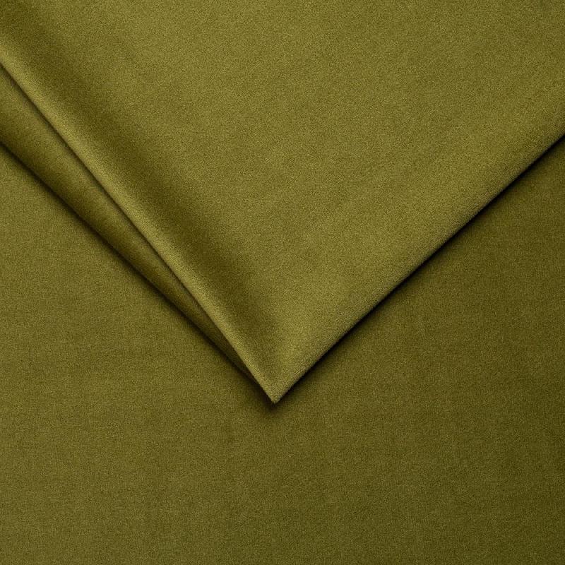 Canapé fixe Club 2 places en velours vert anis - Design vintage anglais et fabrication italienne_3
