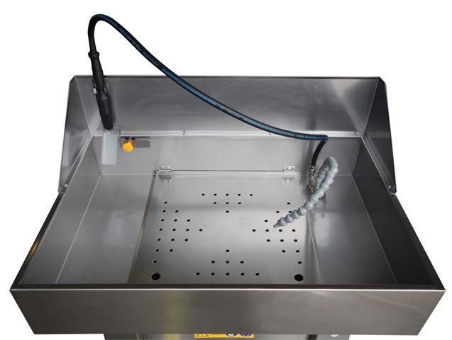 Fontaine de dégraissage bio - Détergent Top Cleaner 90 Bio Power - Charge 30 kg - Inox 304 - Fabriquée en Italie_3