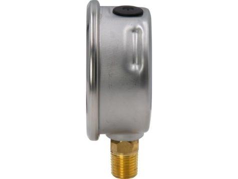 G2515L, Manomètre, 63 mm Face, Raccordement Vertical, Bain de glycérine, 140 bar pression maximale_3