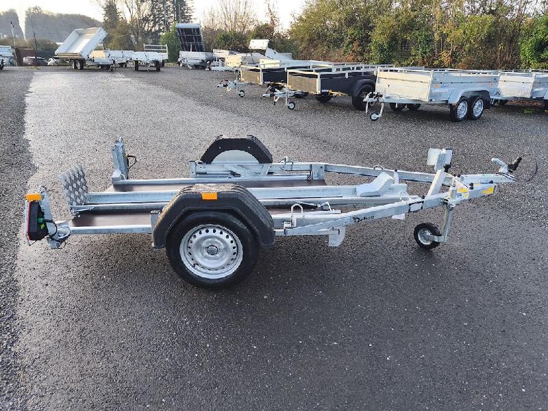 Remorque porte moto basculante DEBON ROADSTER MOTO 1V2 - 1 place - 1 essieu - PTAC 750 KG - Roadster Camp_3