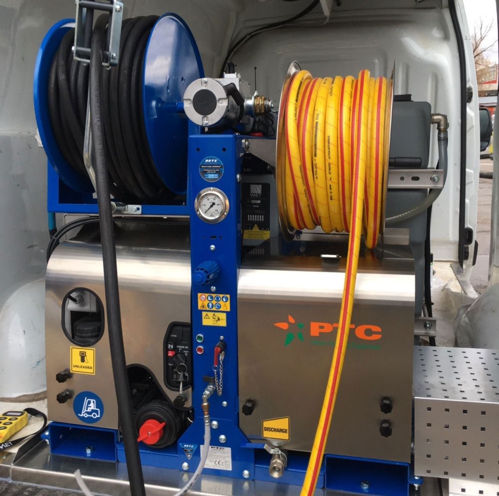 Skid haute pression 50m pour montage dans de petits utilitaires - whale_3