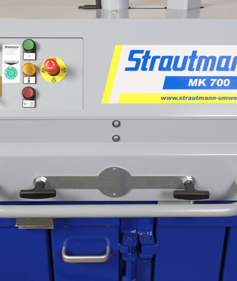 Presse à balles double chambre MK 700 - compression de carton, papier et film plastique - jusqu'à 35 tonnes/an_3