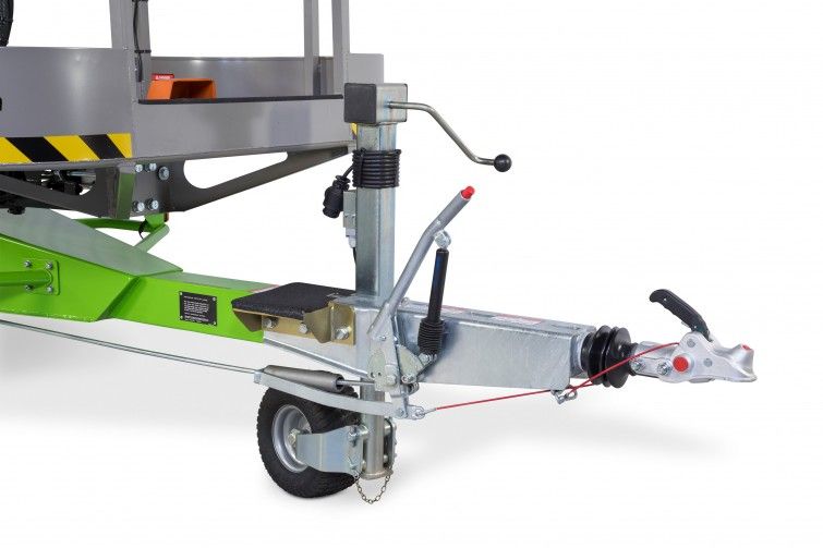 Nacelle tractable nifty 210 - niftylift - hauteur de travail 21 m - charge max 225 kg_3