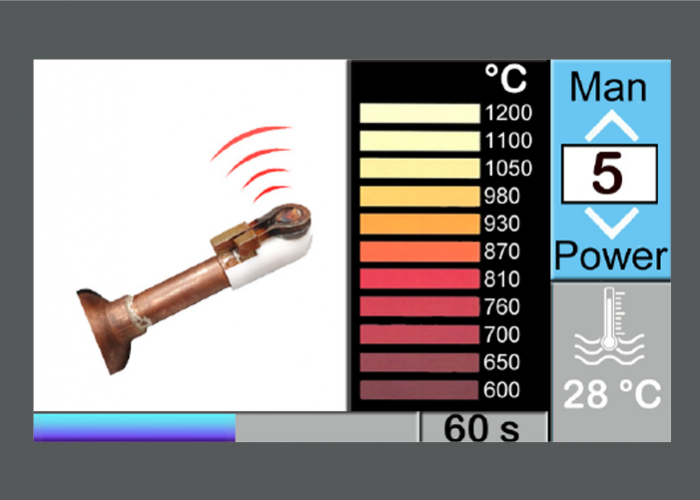 H4PRO - Chauffage à induction mobile avec écran couleur 5 pouces et 5 modes manuels_3