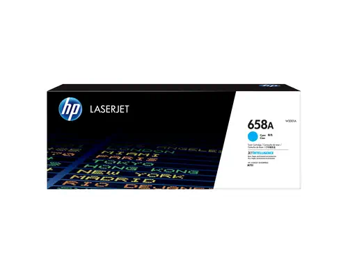 Toner cyan LaserJet HP 658A authentique_3
