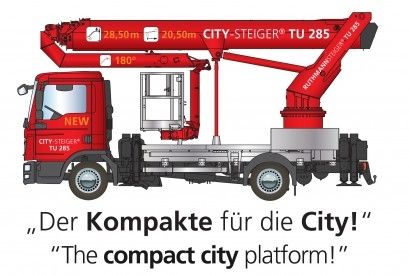 Steiger® TU 285 - Camion nacelle Ruthmann - 28,50 m - Compact et performant pour interventions urbaines_3