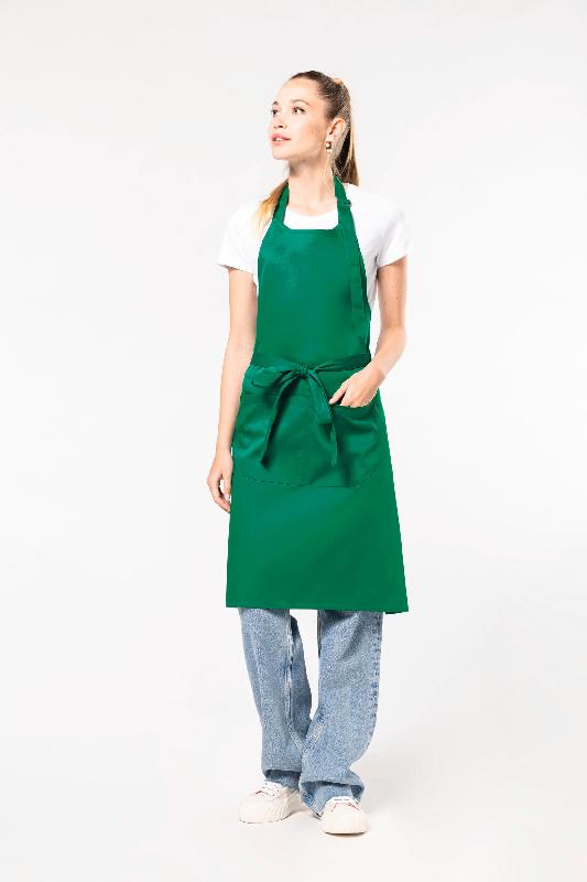 Tablier polycoton avec poche - Réf: K890 - Kariban - Taille unique - Couleur Denim ou Black Denim_3