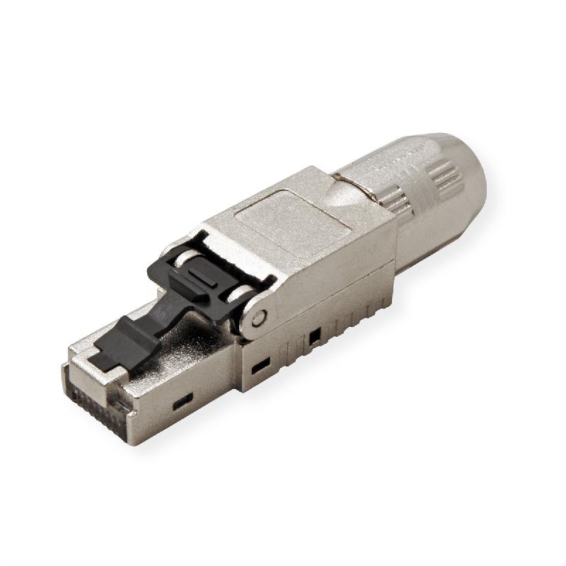 ROLINE Connecteur RJ-45 à confectionner Cat.6A (Classe EA), STP, argent_3