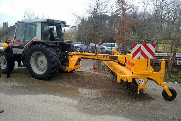 AN 5R - Andaineur de pierres Kirpy - Largeur de travail 4,50 m - Homologation route_3