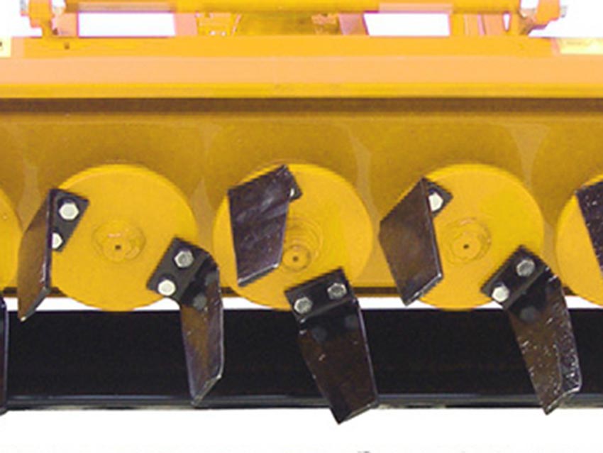Robogreen - Herse rotative 250 kg - Largeur de travail 150 cm - Rotor 2 couteaux_3