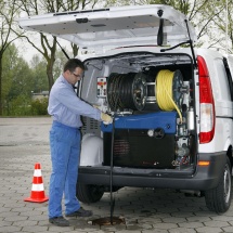 Aquajet RIONED - Hydrocureuse sur cadre compact pour nettoyage des égouts jusqu'à 350 mm_3