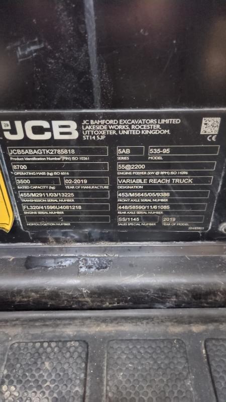 Nacelle Telescopique JCB 535-95 OCCASION_3