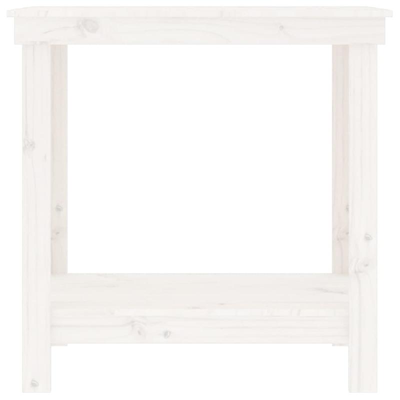 Vidaxl banc de travail blanc 80x50x80 cm bois de pin massif 822497_3