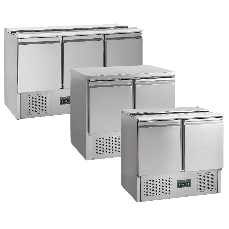 Comptoir pour saladette GN1/1 SA920 L900mm 16496 TEFCOLD_3