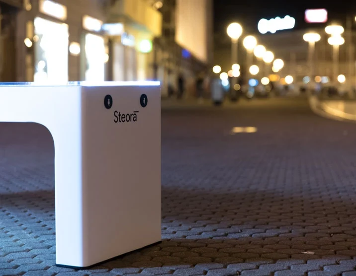 Banc Urbain Intelligent Connecté STEORA ** La gamme **_3