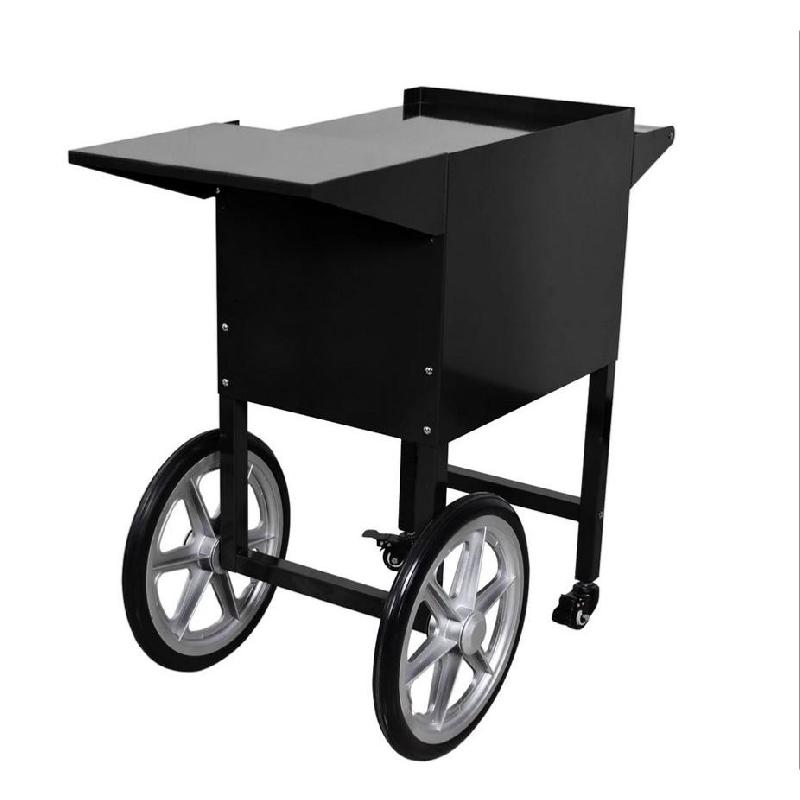 Machine à pop-corn professionnelle 5 kg/h avec chariot - Noir_3