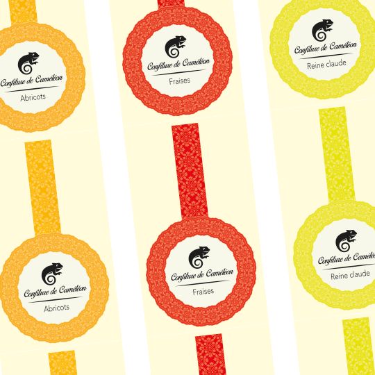 Étiquettes personnalisées pour Pot de Miel, impression professionnelle en planche ou en rouleau ? Interfas_3