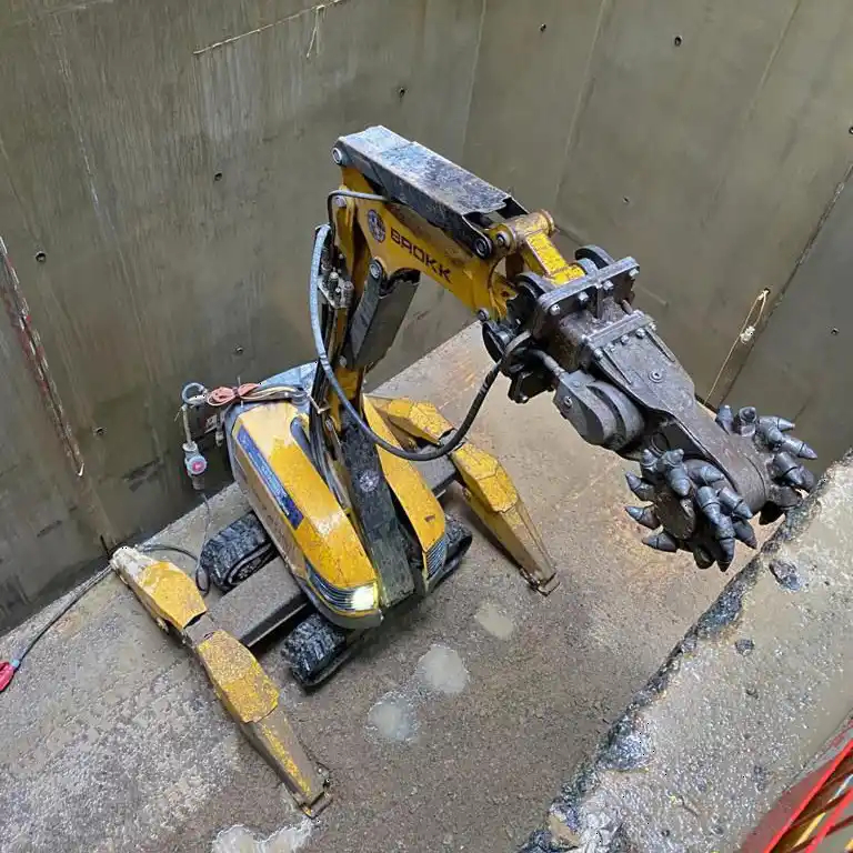 Fraise hydraulique pour pelle 8 à 12t - Rockwheel G5 Twin - RZ-A10_3