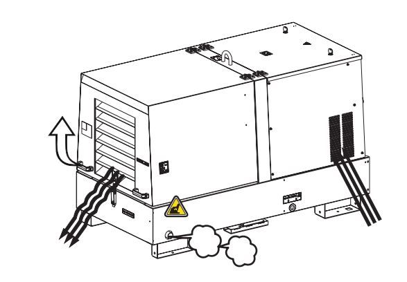 Groupe électrogène diesel MOSA GE 15 YSXC - Triphasé 14 kVA - Insonorisé avec autonomie de 23h_3
