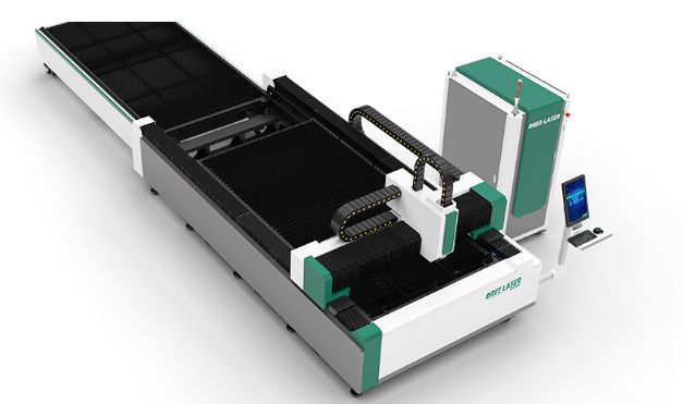 Or-E - Machine de découpe laser 2D à fibre avec plateforme d'échange - Oree Laser - Haute précision et efficacité_3