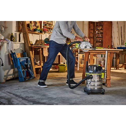 Aspirateur à eau et poussière 18V One+™ Ryobi - 82 Air Watts - Cuve inox 18L - Fonction souffleur_3